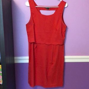 ⭐️Layered Dress with Scalloped Edges